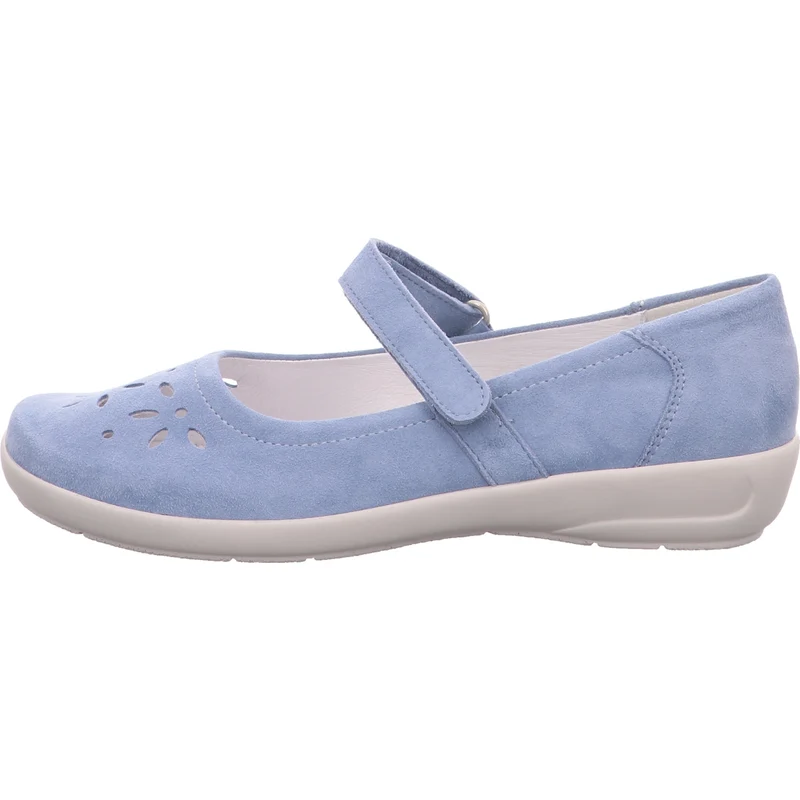 Semler Slipper Flora blau