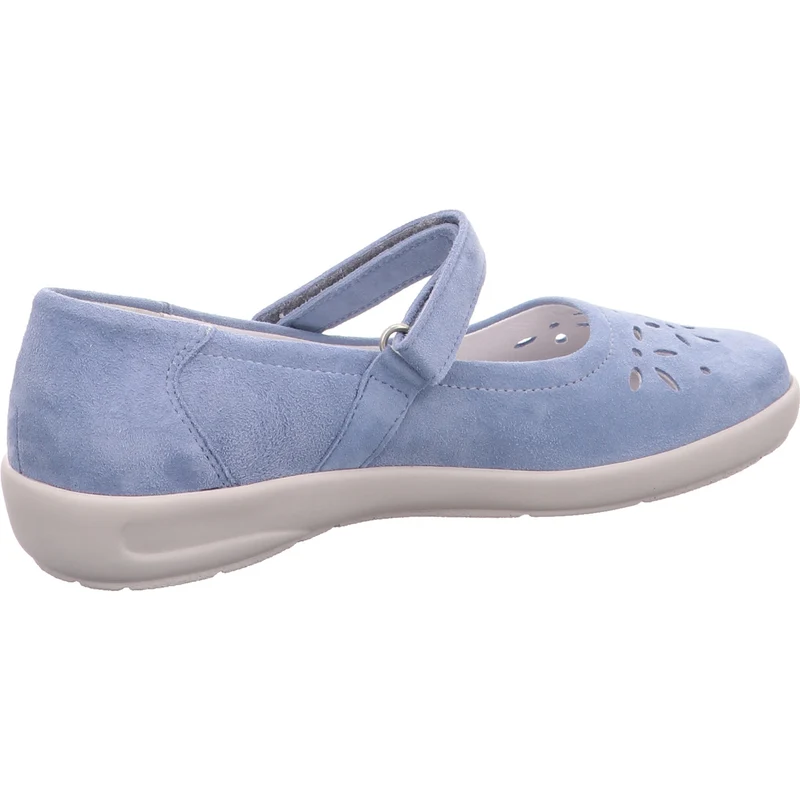 Semler Slipper Flora blau