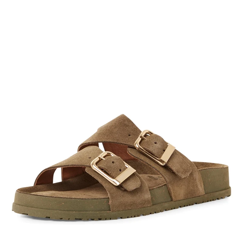 Tamaris Pantolette 27500 Olive-Grün