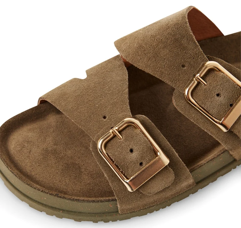Tamaris Pantolette 27500 Olive-Grün