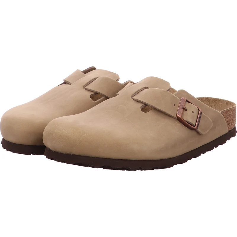 Birkenstock Pantolette Boston braun