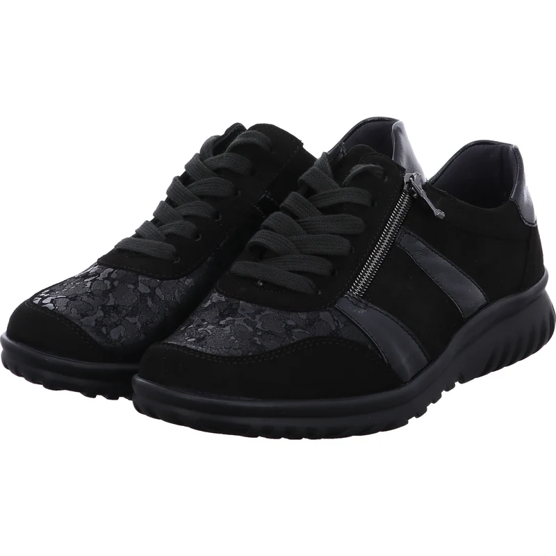 Semler Schnürschuh Linda schwarz