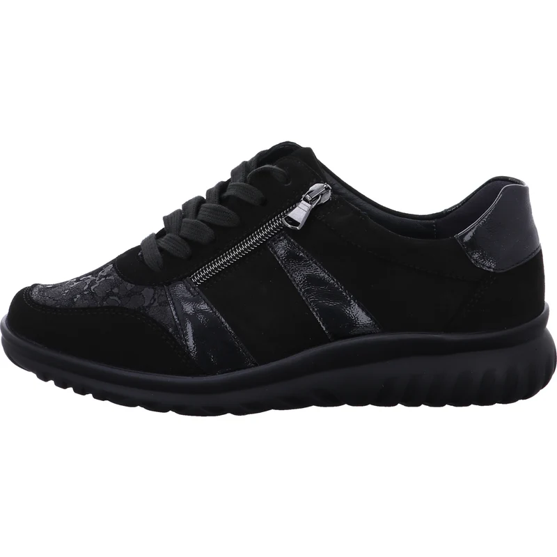 Semler Schnürschuh Linda schwarz
