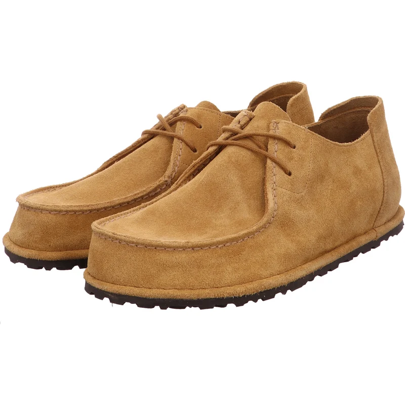 Birkenstock Schnürschuh Utti Lace LEVE Cork Brown braun