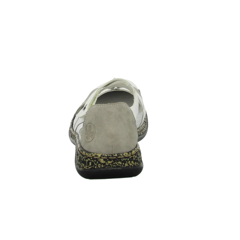 Rieker Slipper/Kletthalbschuh luftdurchlässig (durchbrochenes/geflochtenes Obermaterial)