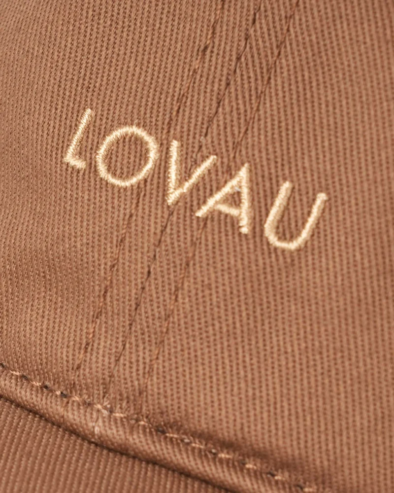 Paris Cap x Lovau Brown Cotton