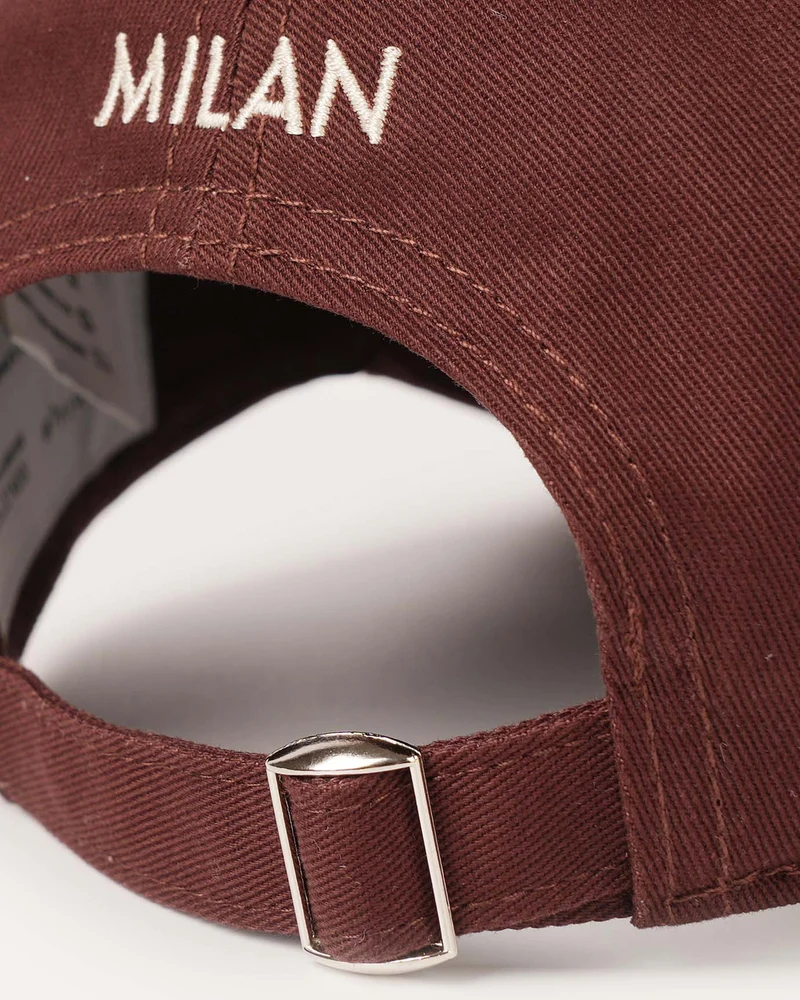 Milan Cap x Lovau Bordeaux Cotton