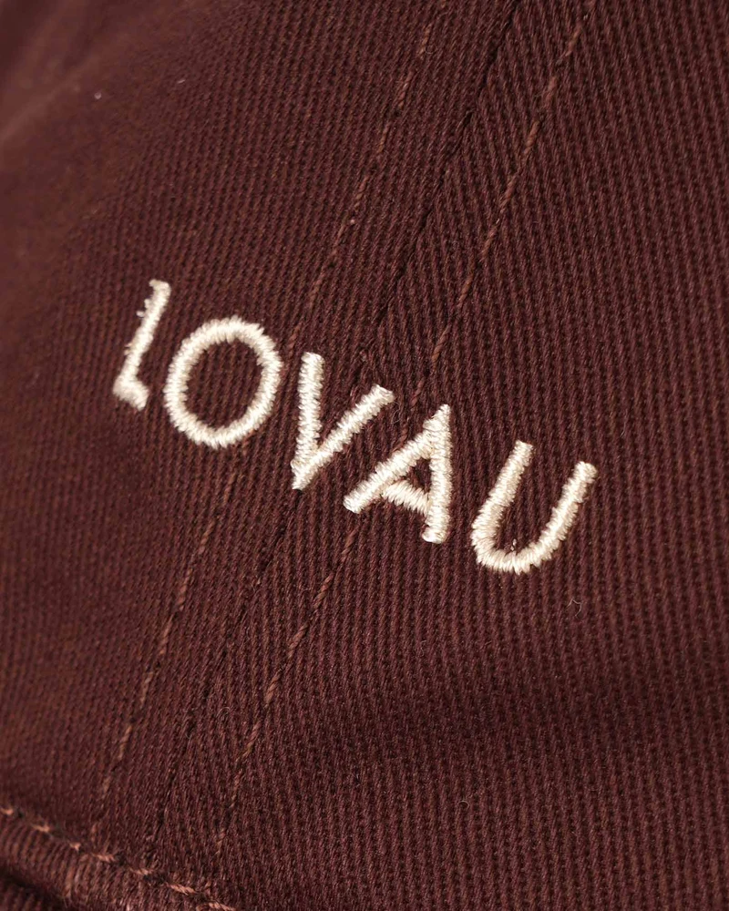 Milan Cap x Lovau Bordeaux Cotton
