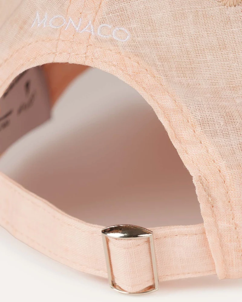 Monaco Cap x Lovau Orange Pink Linen