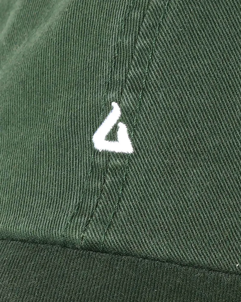 Washed Cotton Cap Dark Green