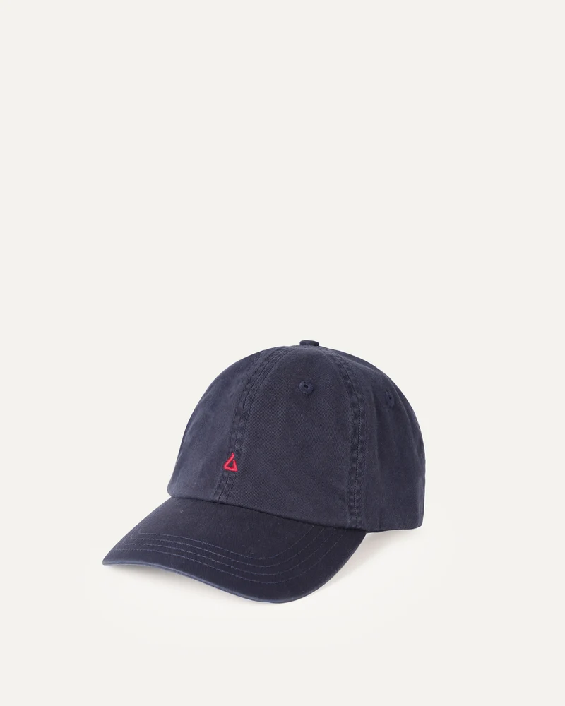 Washed Cotton Cap Navy Blue