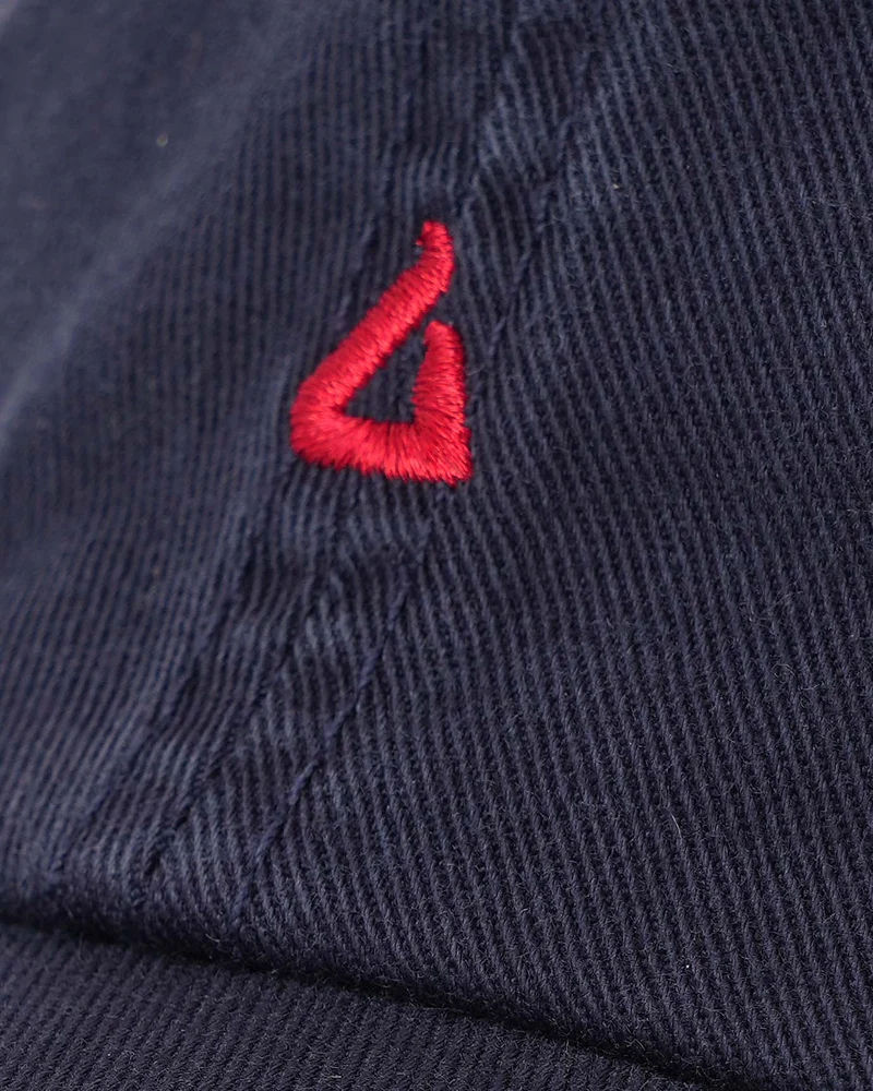 Washed Cotton Cap Navy Blue