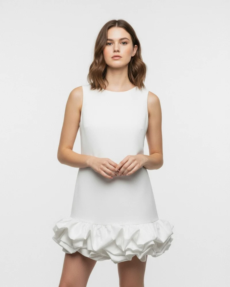 Loose Dress Pleated
