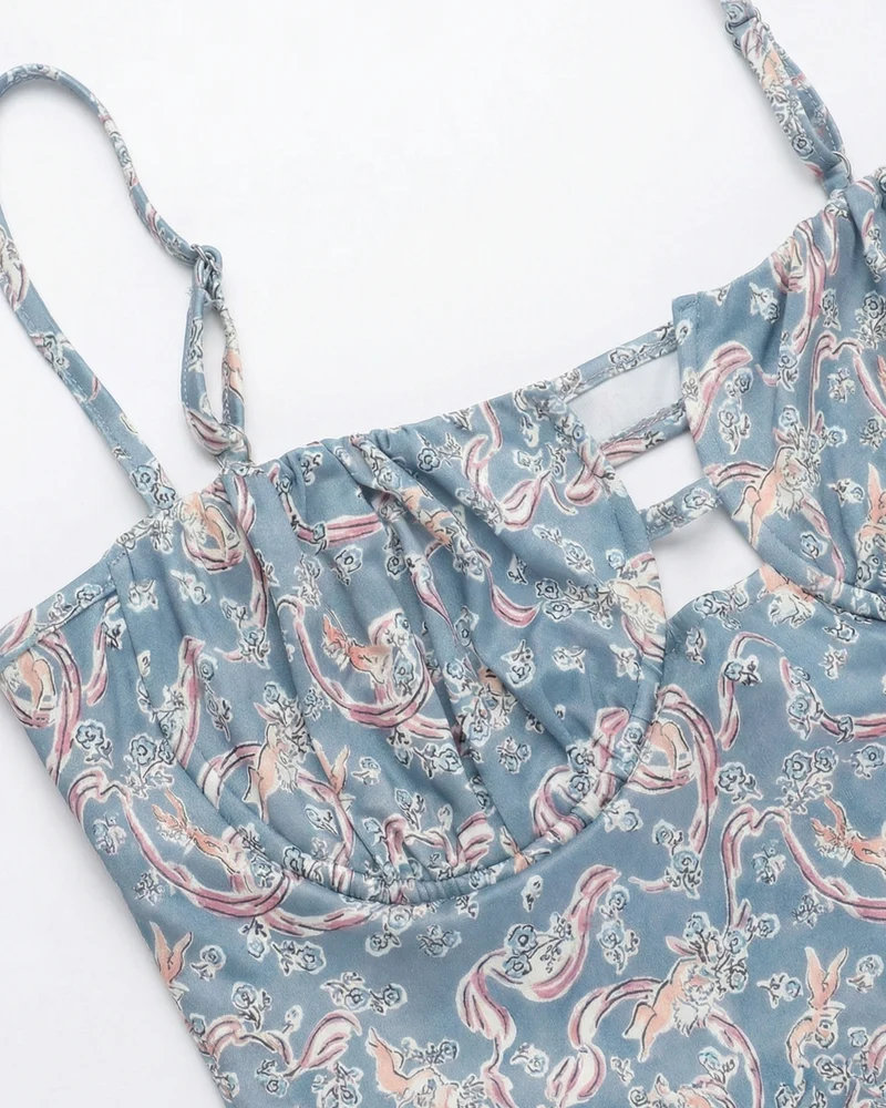 Flower Ski Dress