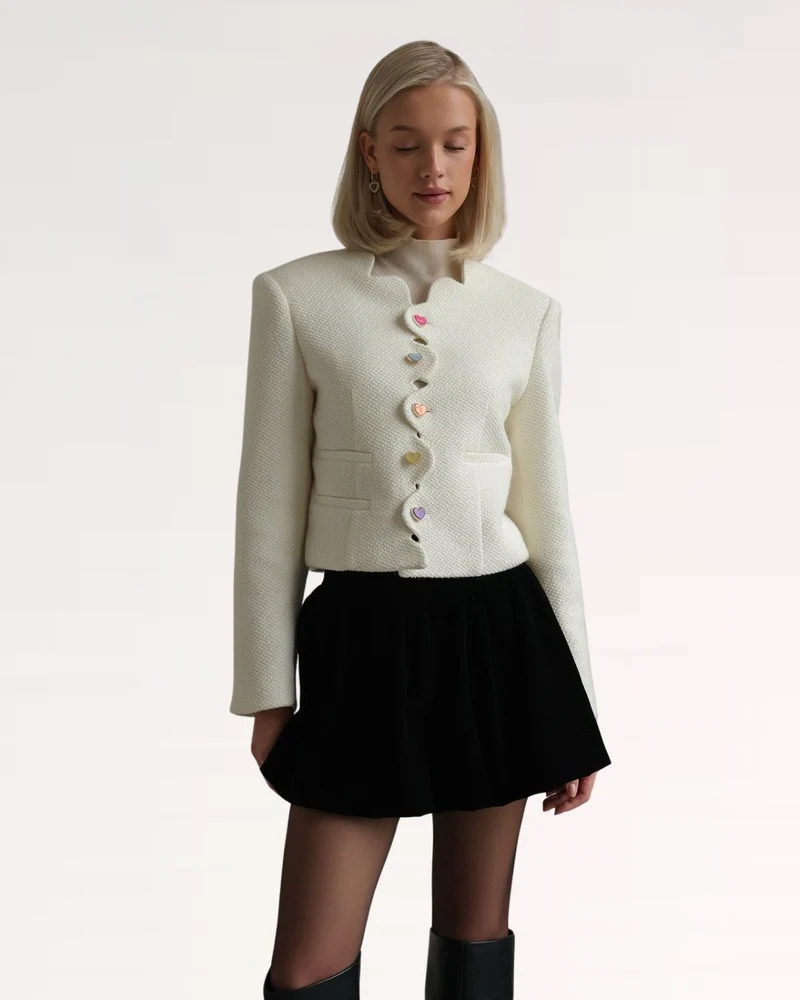 Lovau Heart Round Jacket