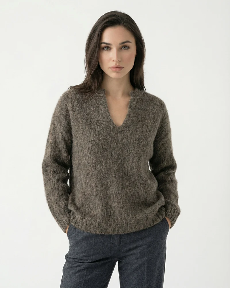 Retro Pullover Sweater