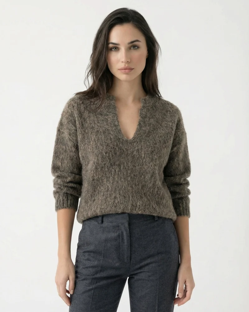 Retro Pullover Sweater
