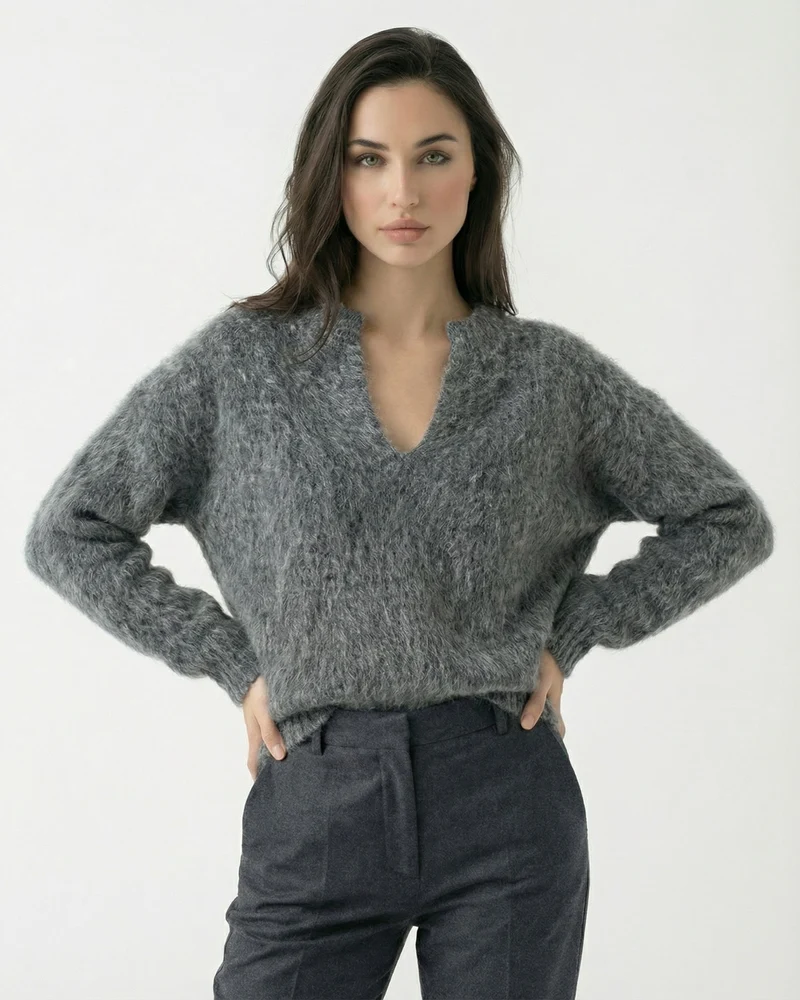Retro Pullover Sweater