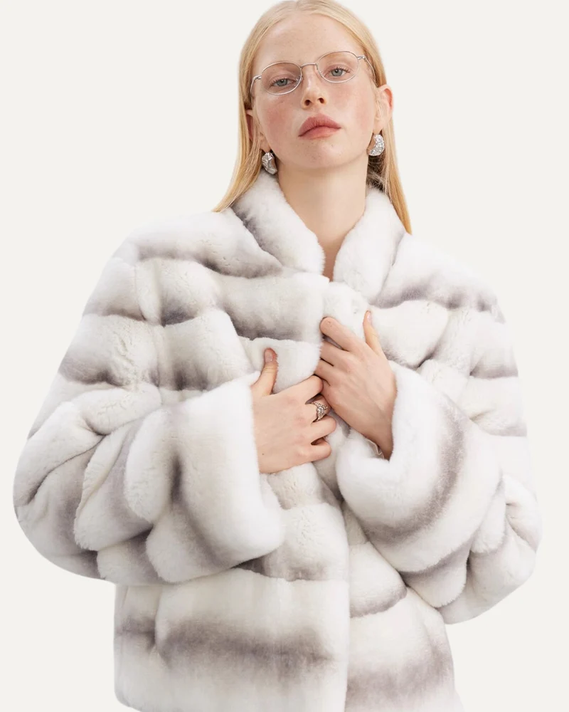 Lovau x Sense Rabbit Fur Coat