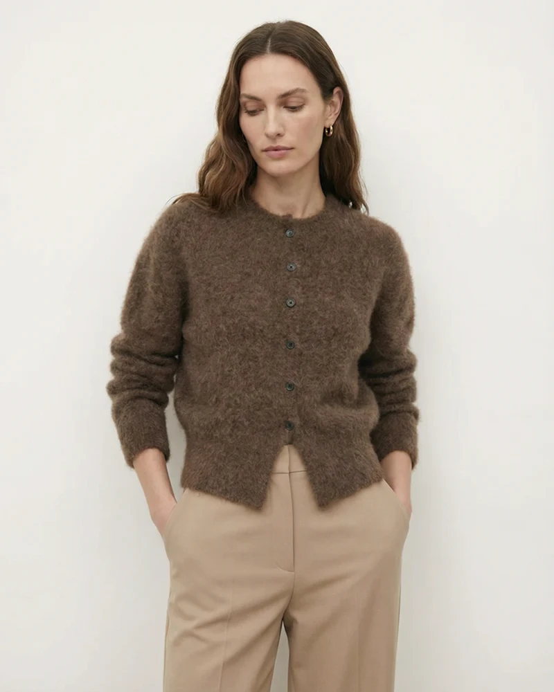 Aus Alpaca Sweater Cardigan