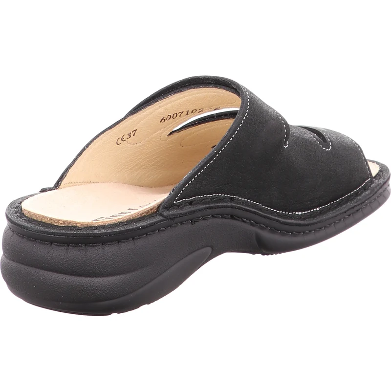FinnComfort Pantolette Hellas schwarz