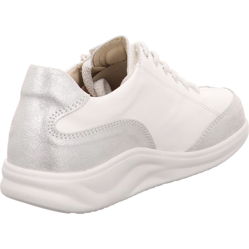 FinnComfort Schnürschuh OTARU weiß-kombi.