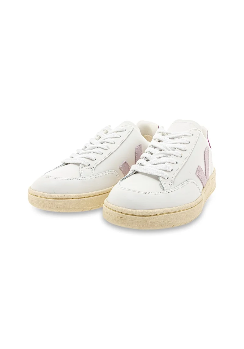 V-12 Leather xtr-wht_parme_magenta