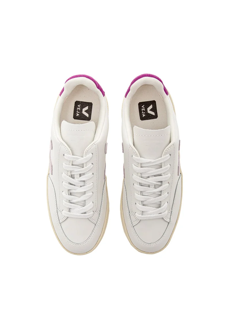 V-12 Leather xtr-wht_parme_magenta