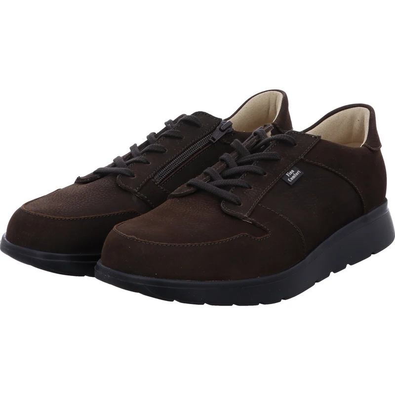 FinnComfort Schnürschuh TIMARU braun
