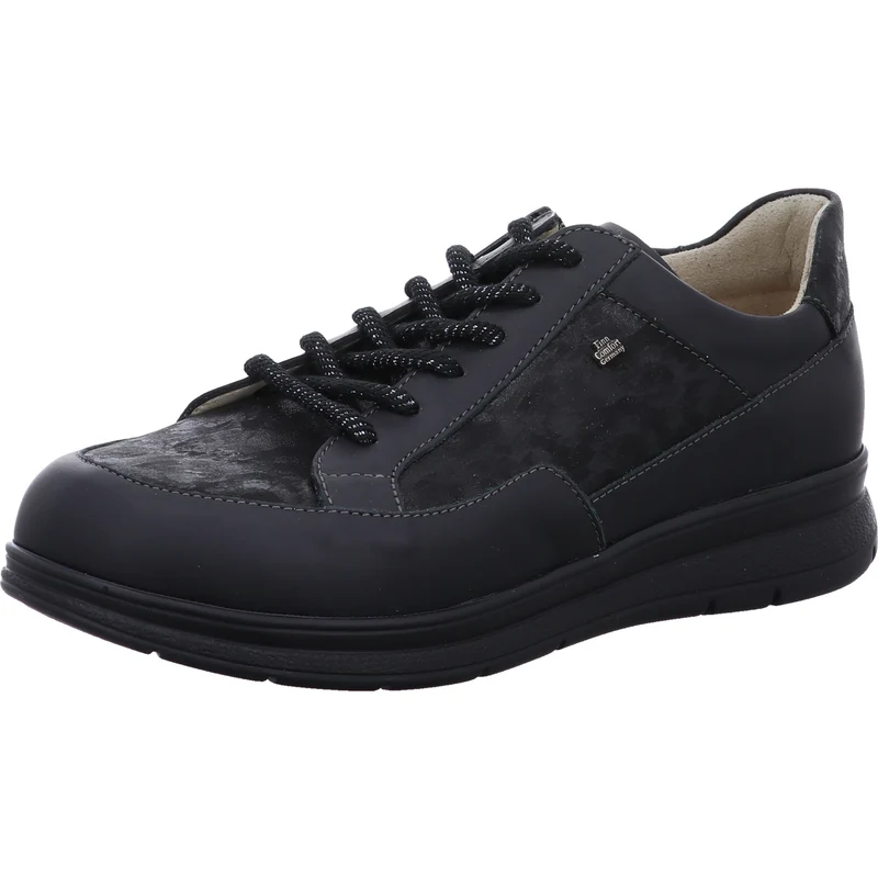FinnComfort Schnürschuh TOULON schwarz