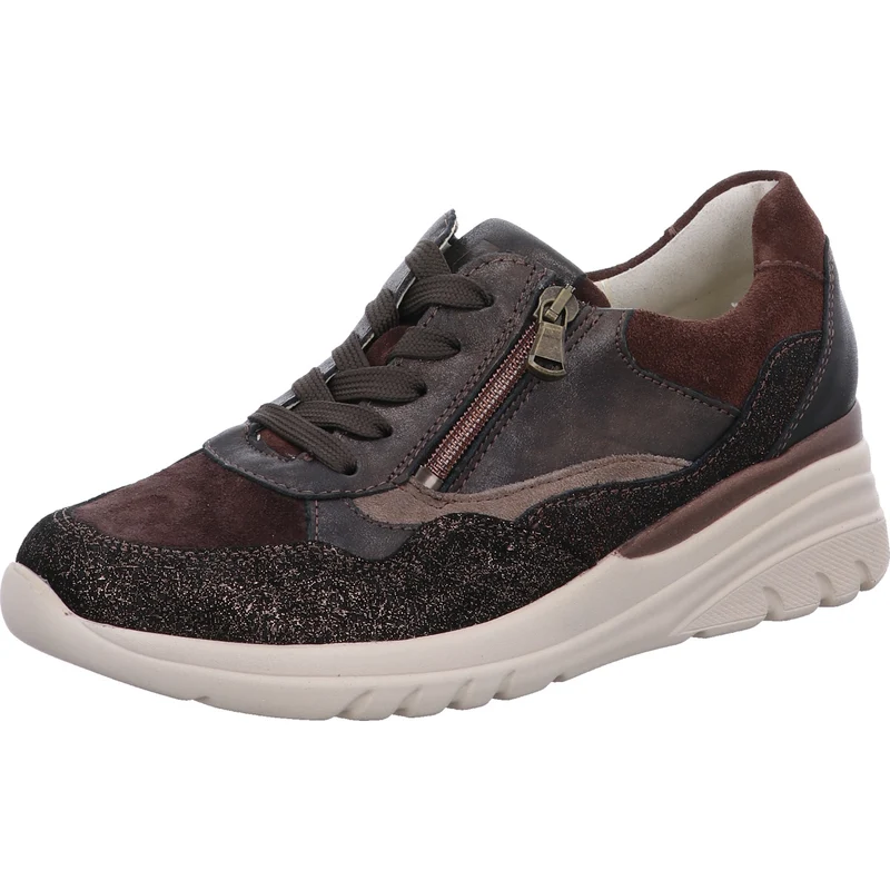 Waldläufer Schnürschuh H-Carla braun