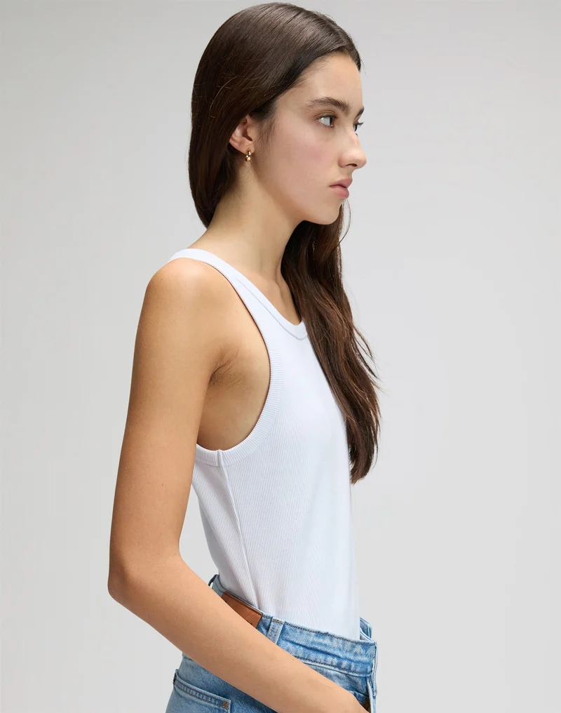 RIB TANK bright white