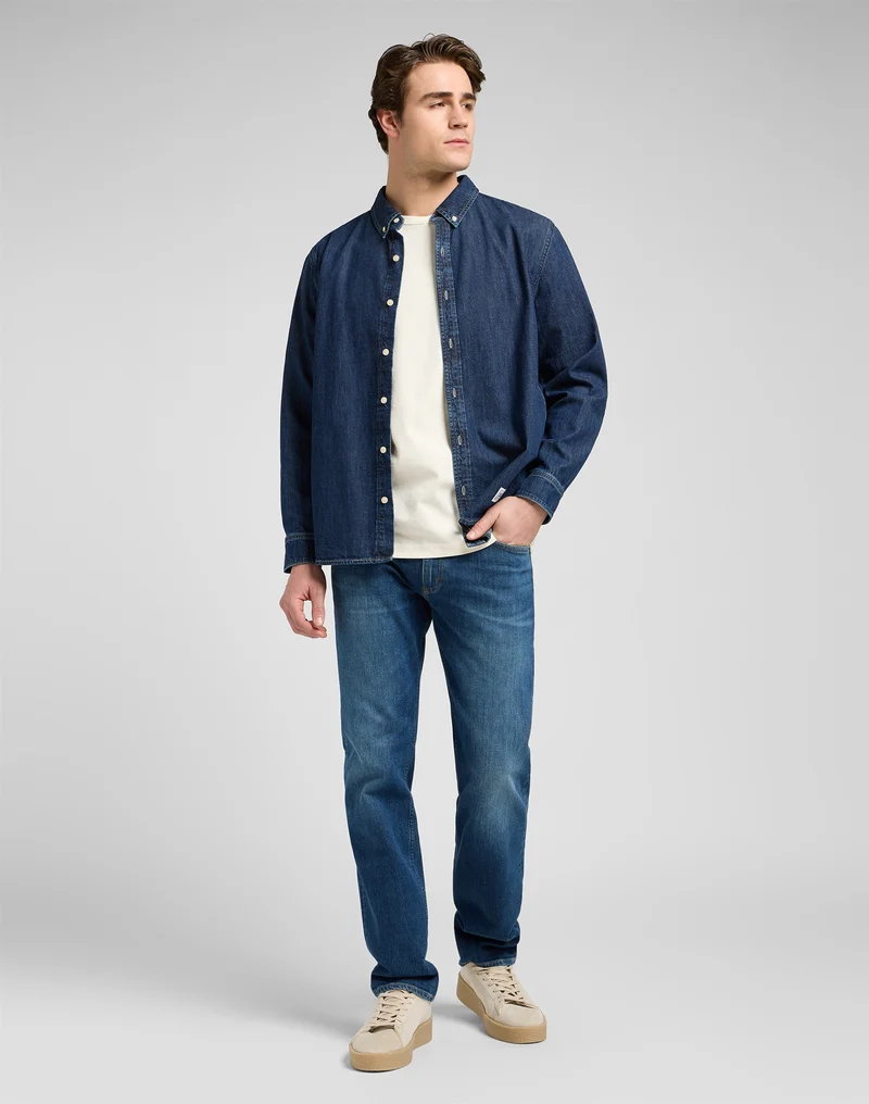 NO POCKET BUTTON DOWN blue ridge