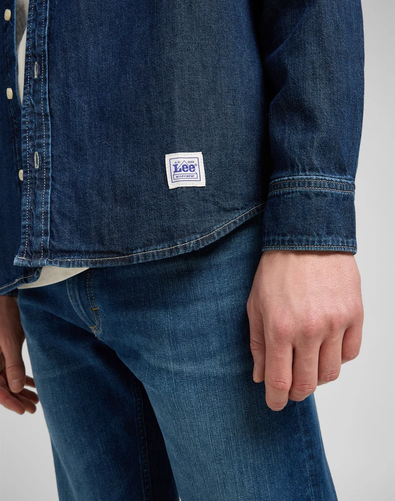 NO POCKET BUTTON DOWN blue ridge