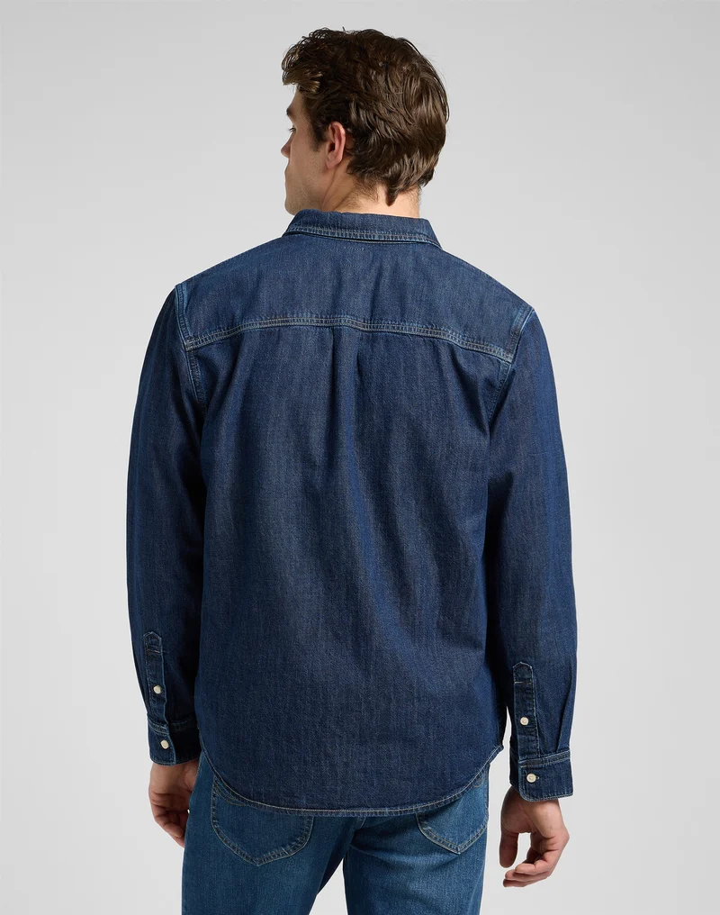 NO POCKET BUTTON DOWN blue ridge