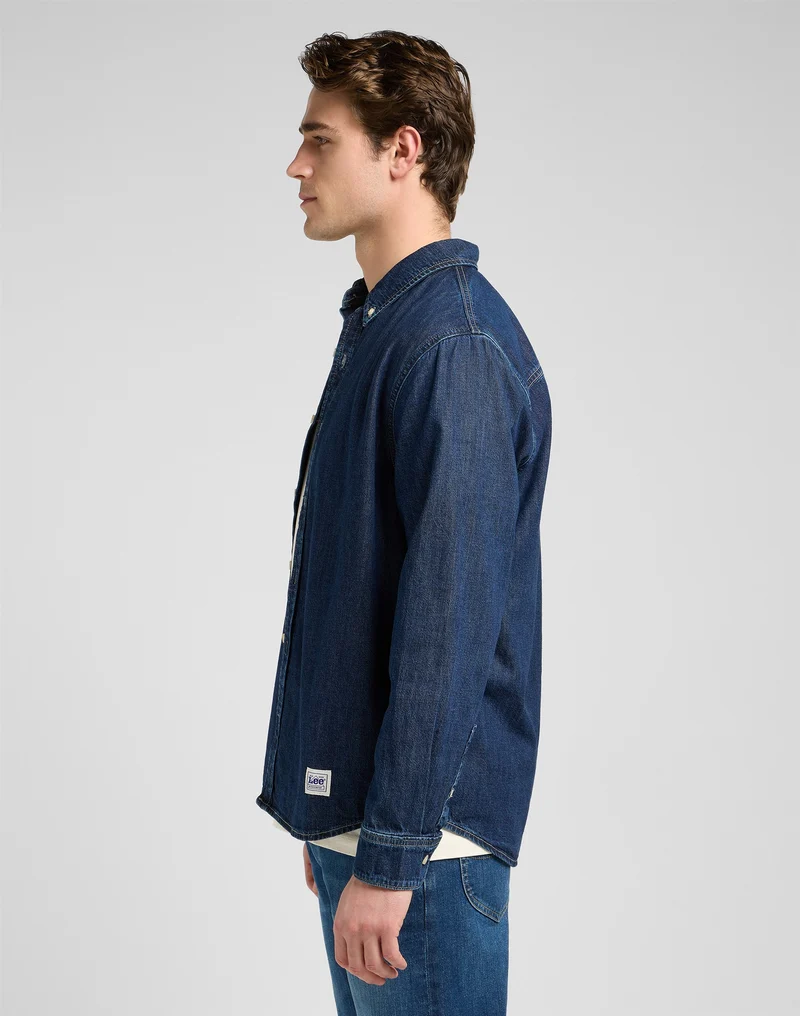 NO POCKET BUTTON DOWN blue ridge