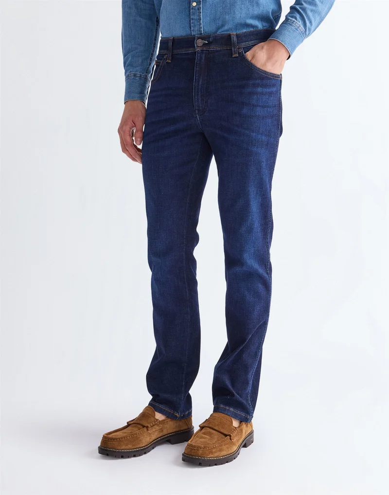 Texas Rustic navy denim blue