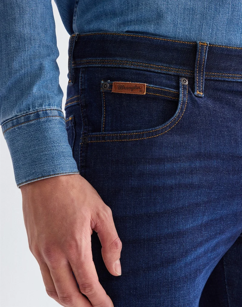 Texas Rustic navy denim blue
