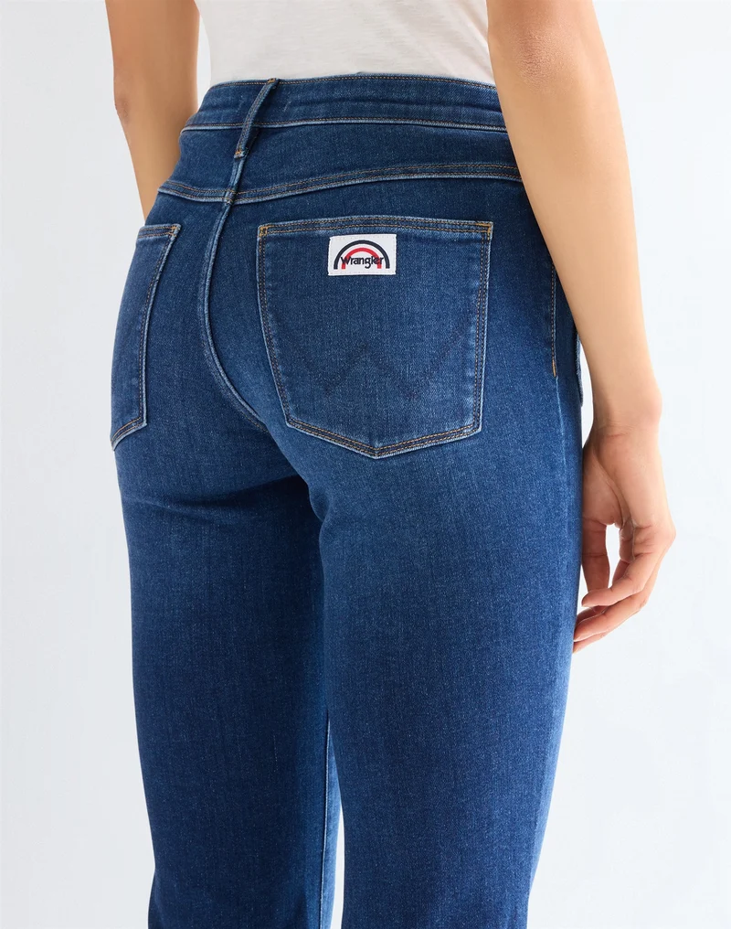 FLARE DARK_WASH medium denim
