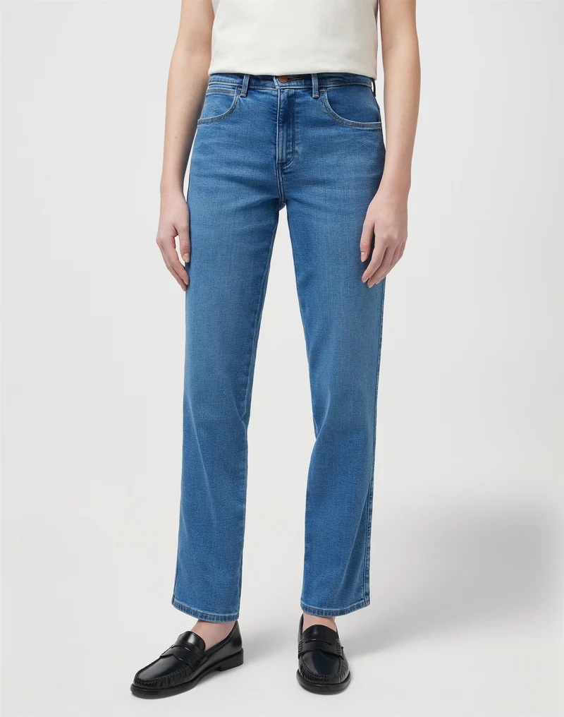 STRAIGHT AURELIA medium denim