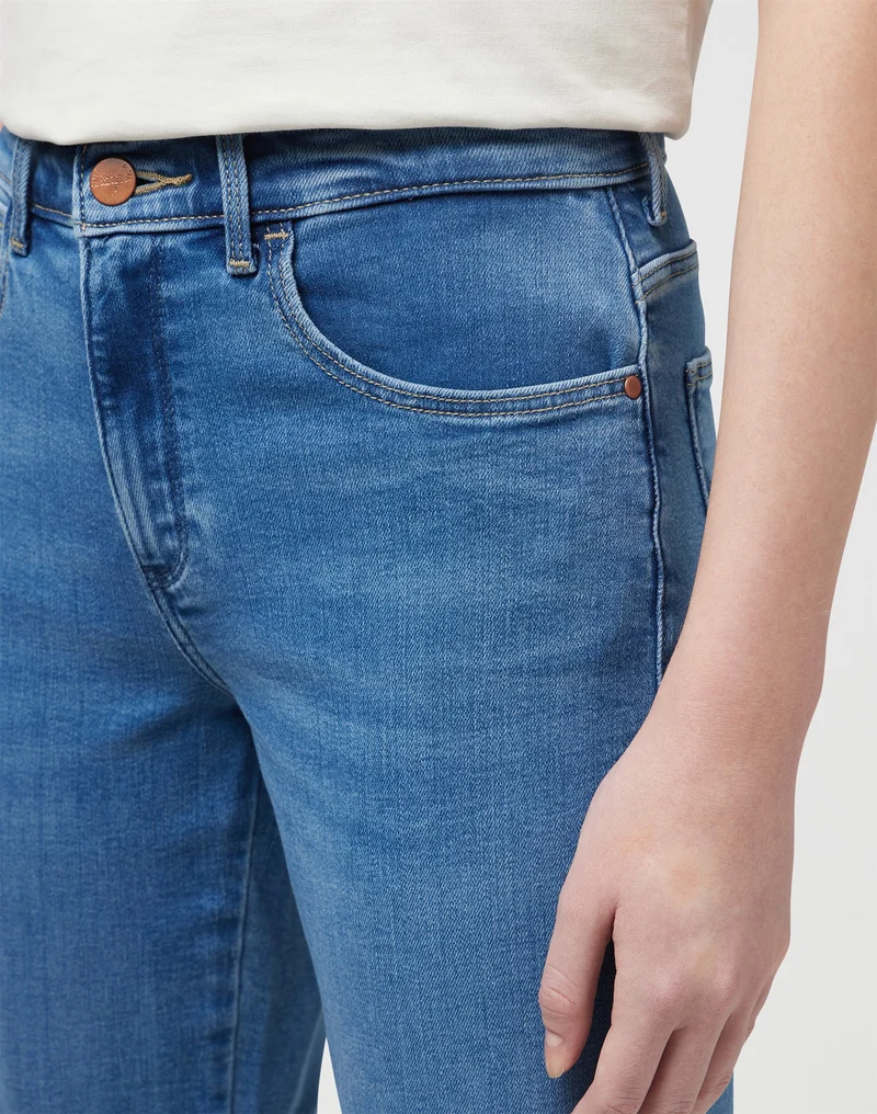 STRAIGHT AURELIA medium denim