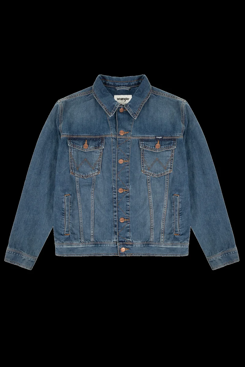 Wrangler Western DNM Jkt mid stone